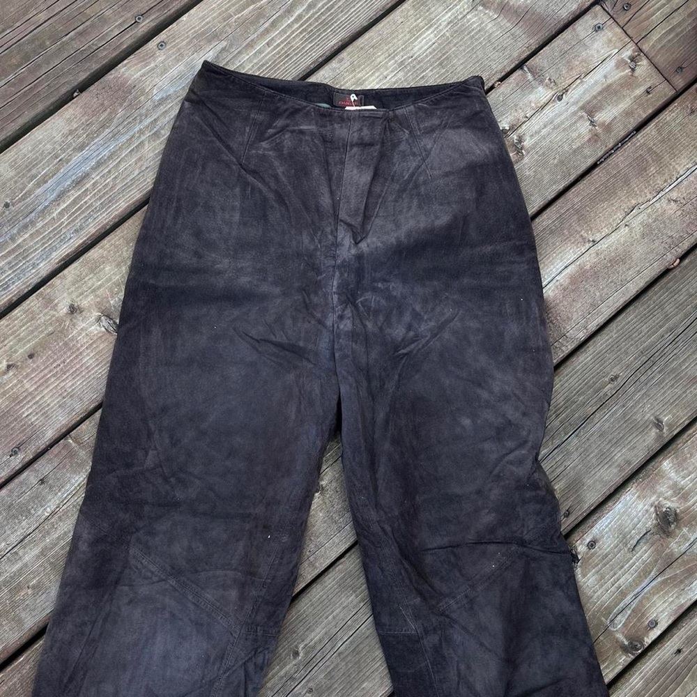 Vintage genuine suede leather Danier pants - Picture 4 of 5